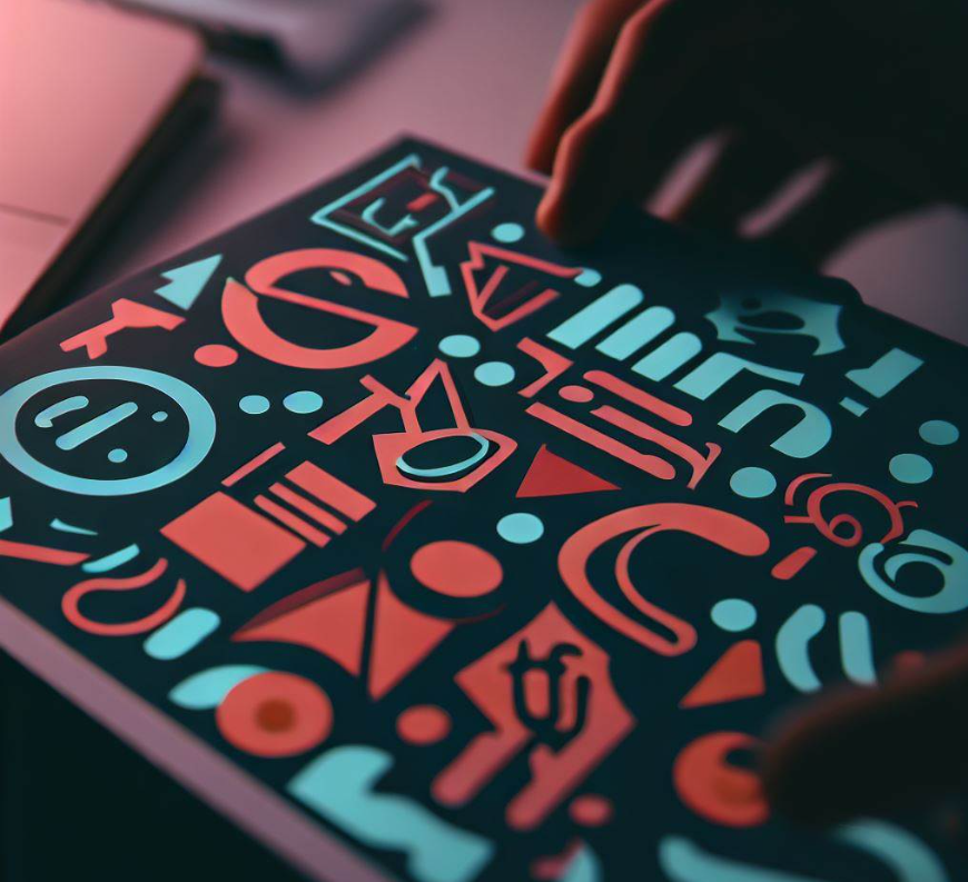 Typography and iconography design
